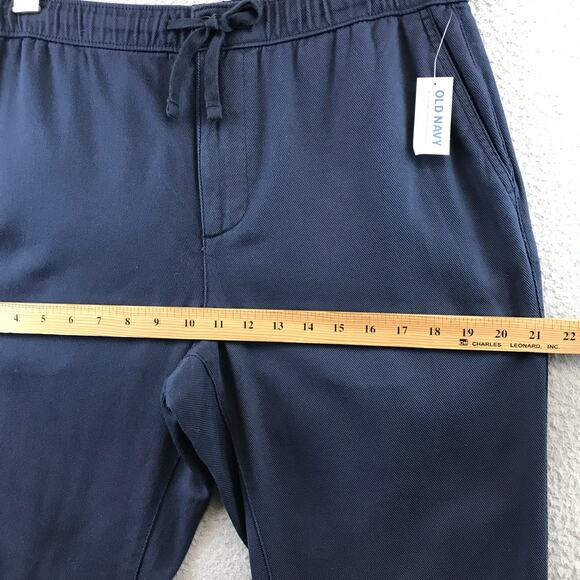 New Old Navy Men's Sweatpants Joggers Pull On Pockets Blue size L Tall - Picture 7 of 11